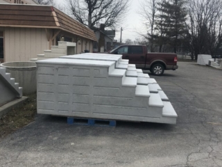Factory for Custom Precast Stairs