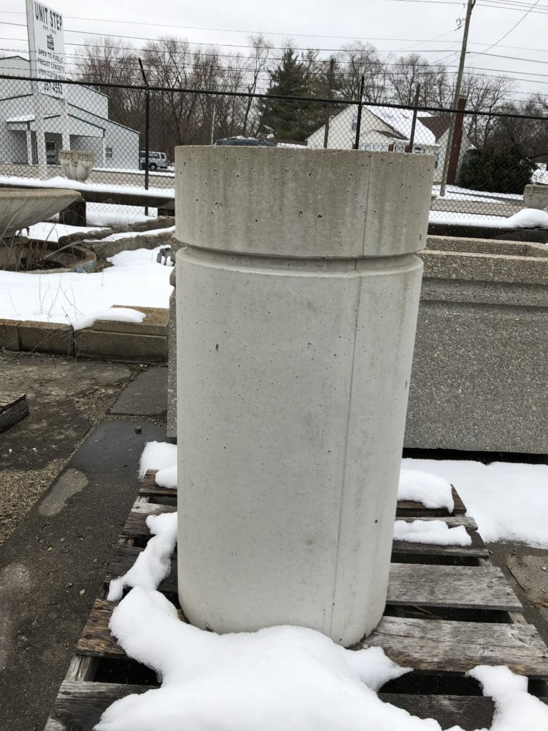 Custom Precast Bollard Design in Indiana