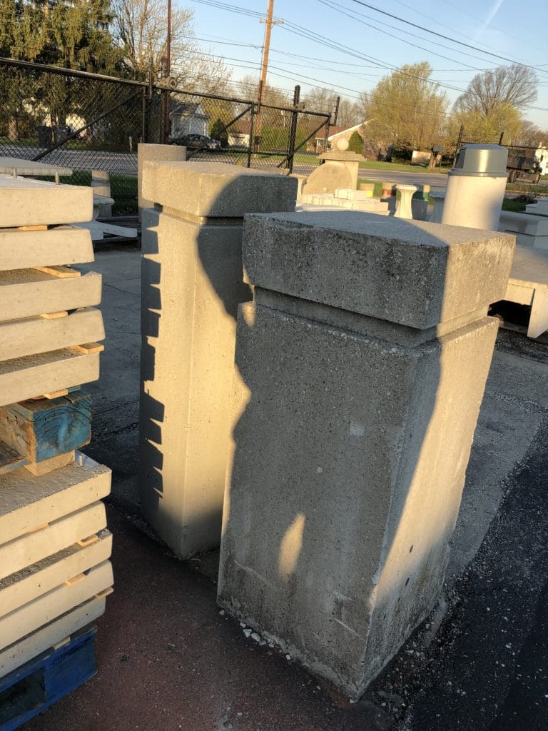 Custom Precast Square Bollard