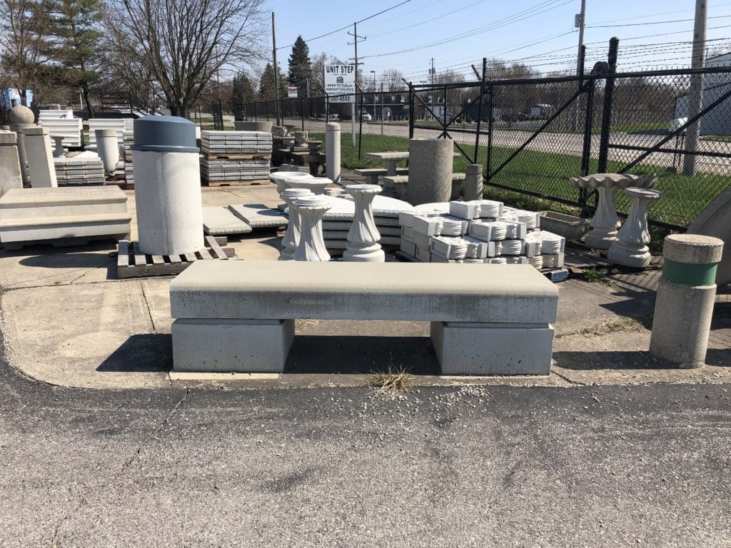 Custom Precast City Benches