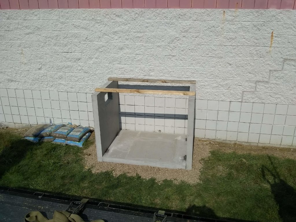 Custom Precast Compressor Box