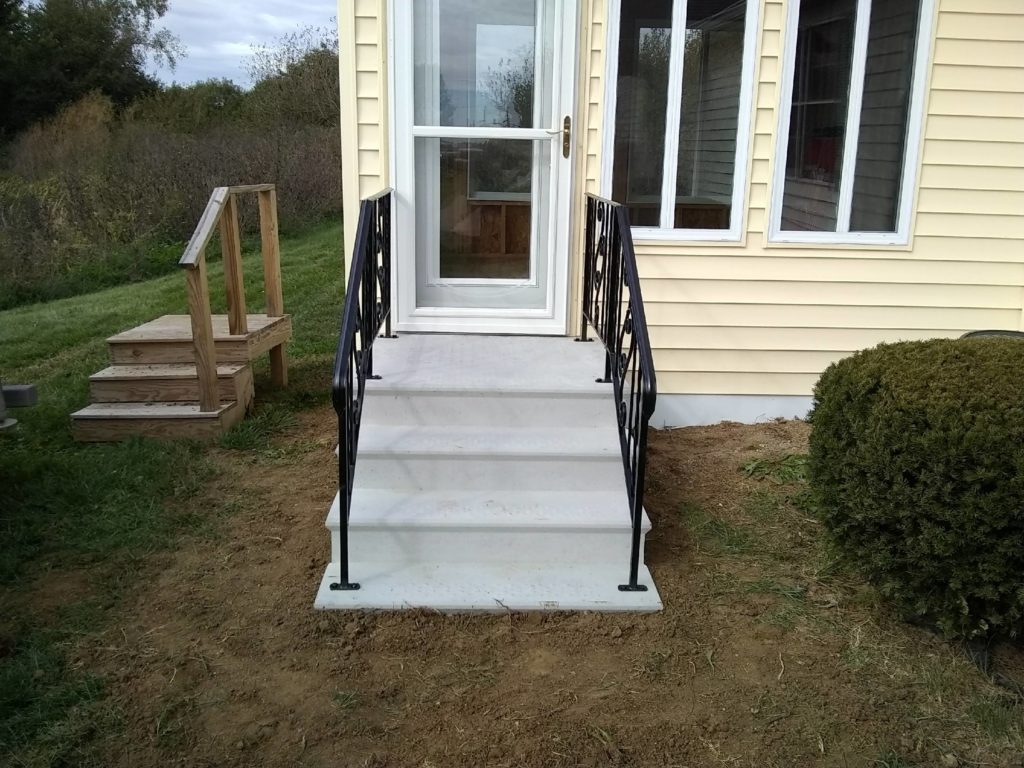 Custom Precast Home Stairs