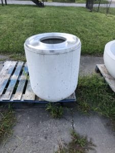 Concrete Trash Cans - Trash Cans - 1
