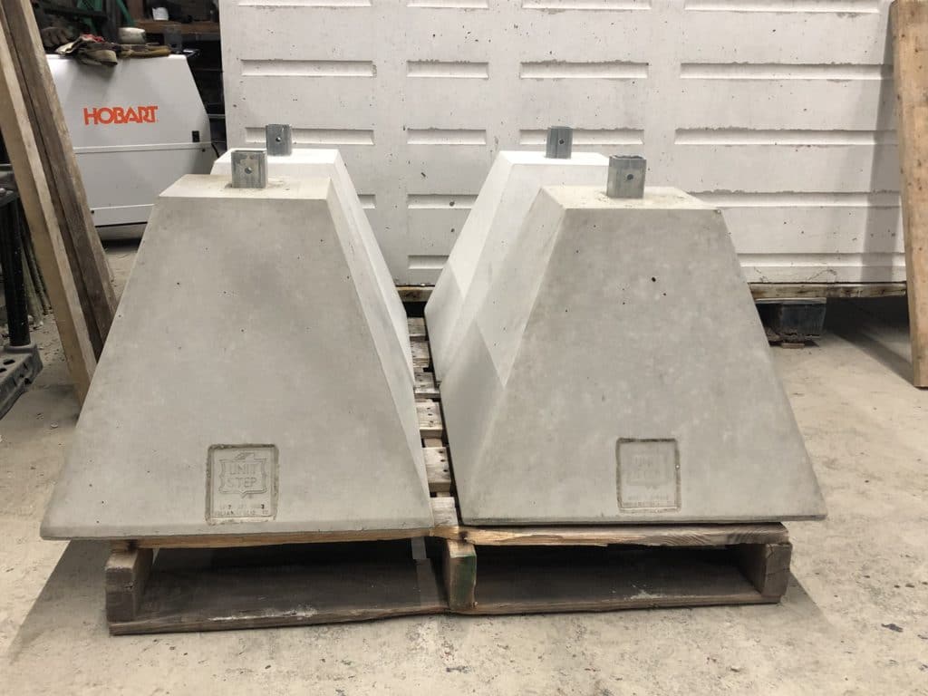 Custom Precast Sign Bases