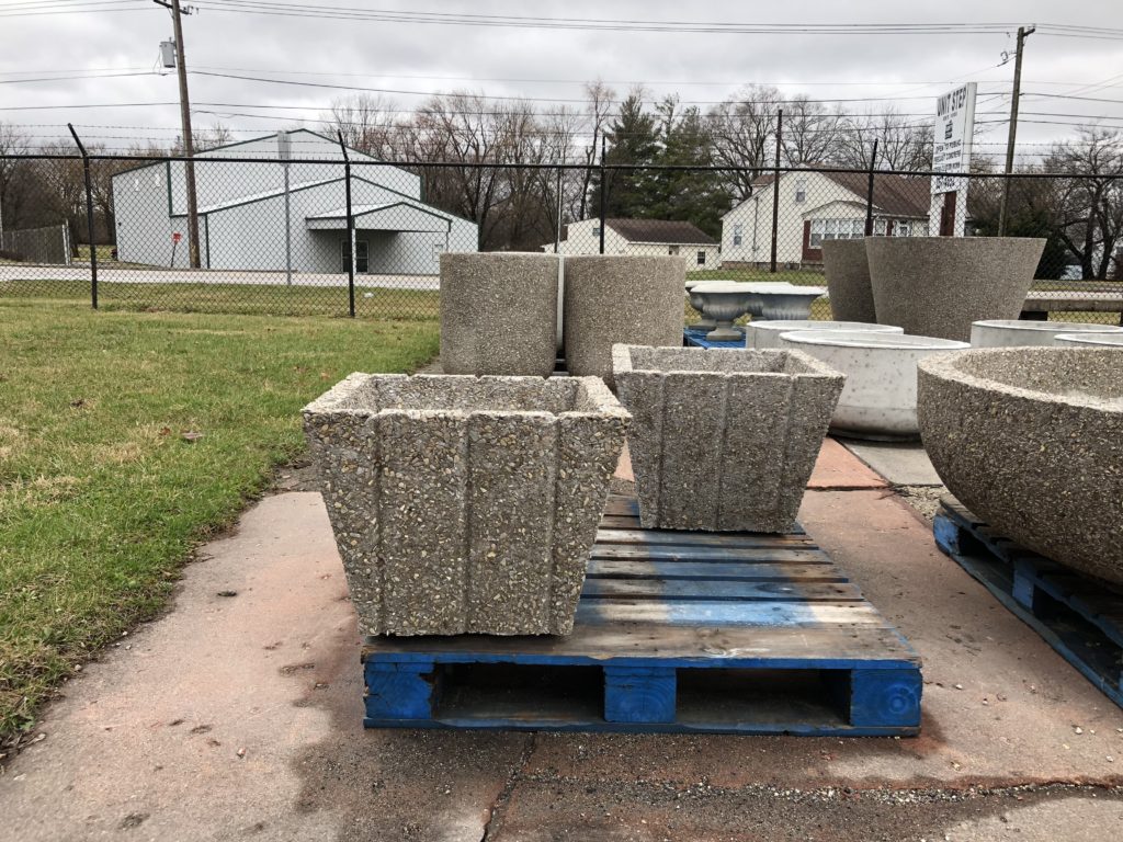 Custom Precast Square Planters