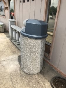 Concrete Trash Cans - Trash Cans