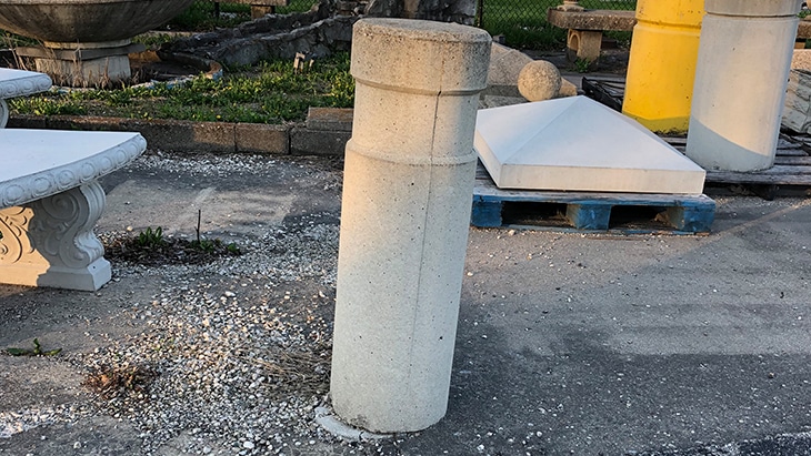 Custom Precast Concrete Bollard Construction & Delivery Indianapolis
