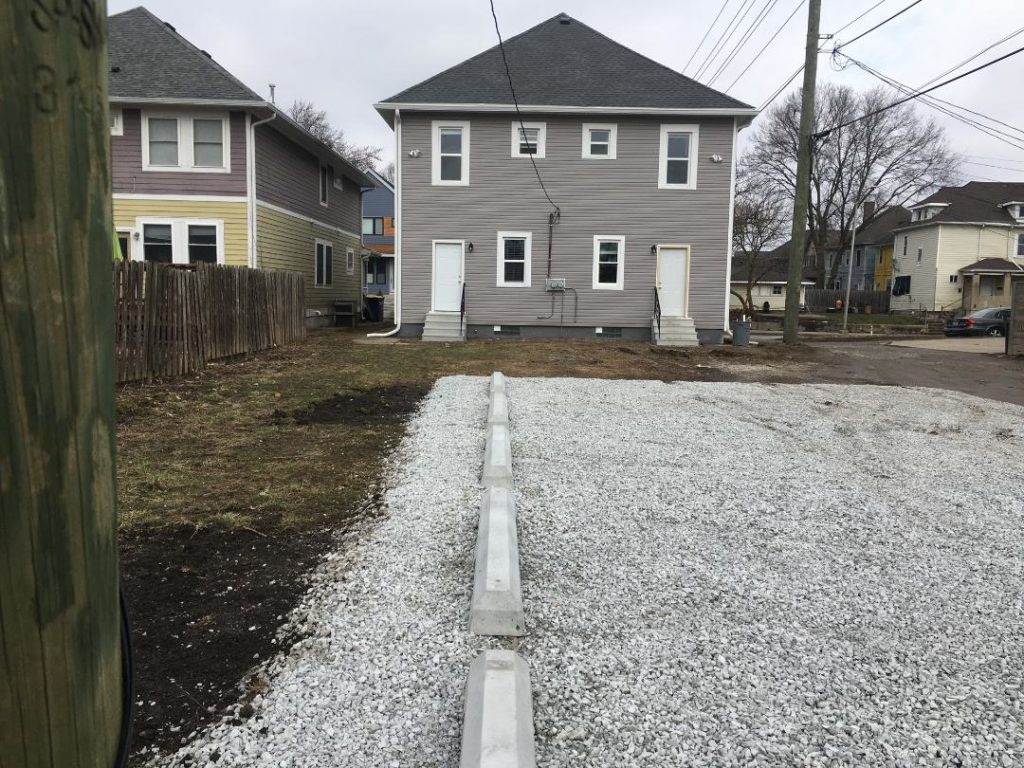 Custom Precast Parking Bumpers and Steps